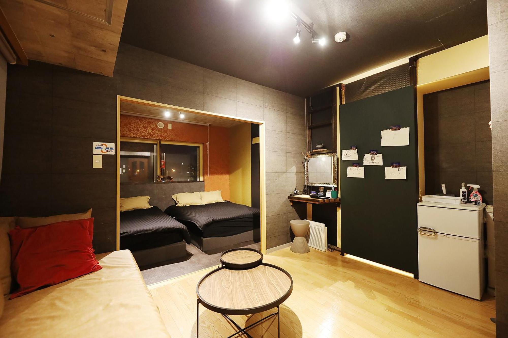 Biosvilla522-Sapporo Susukino Night- 1Room W-Beds2&S-Beds2 6Persons Exterior photo