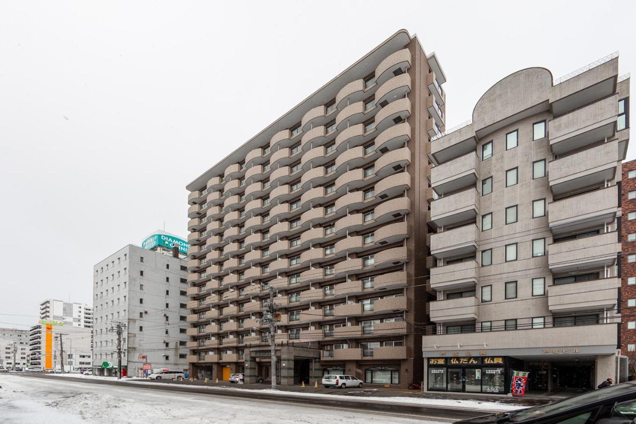 Biosvilla522-Sapporo Susukino Night- 1Room W-Beds2&S-Beds2 6Persons Exterior photo